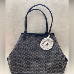 Faux leather Flower Coin Pouch Keychain &Charm Bag